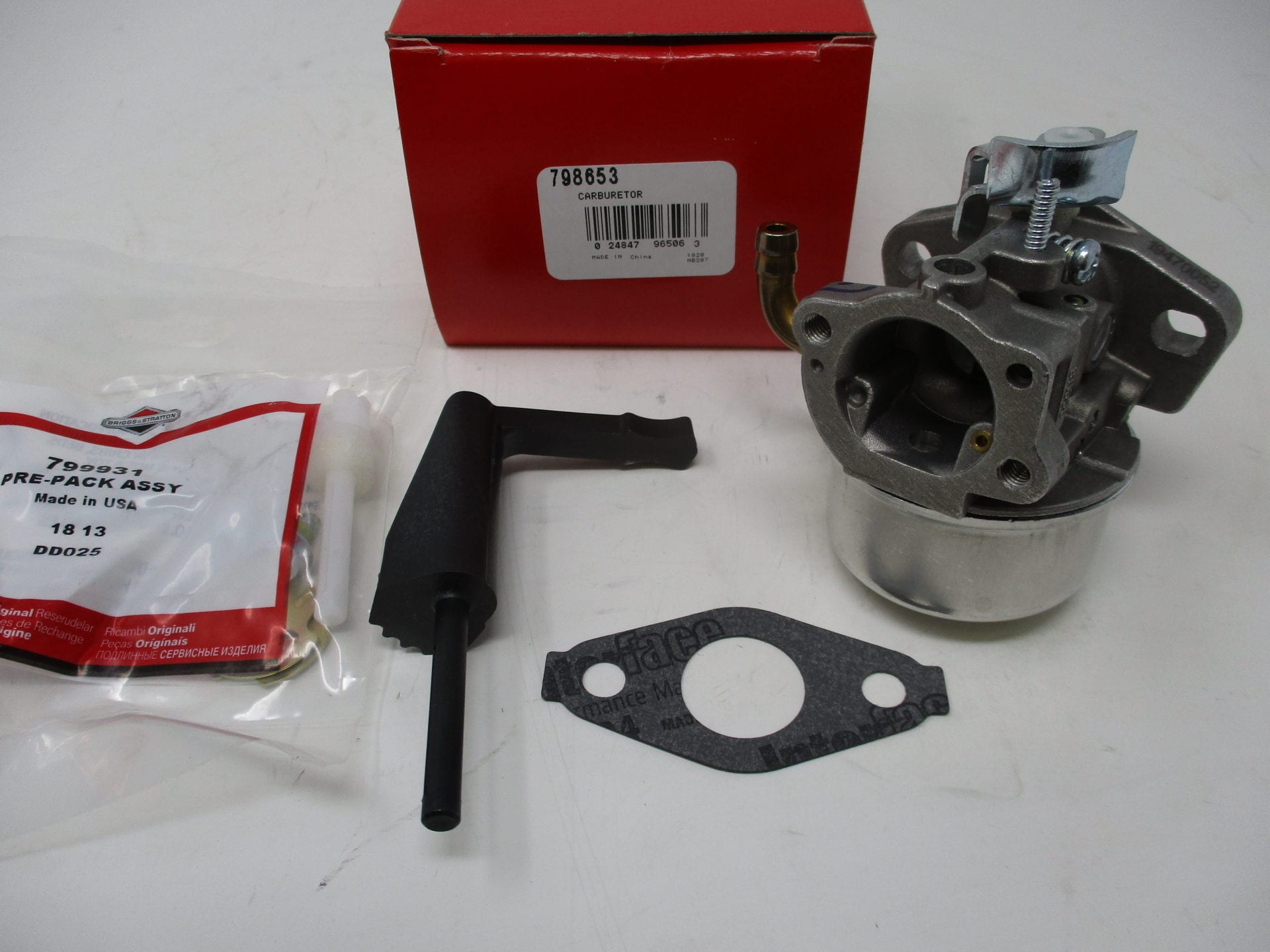 Genuine Briggs & Stratton 798653 Carburetor 791077 696981 698860 790182