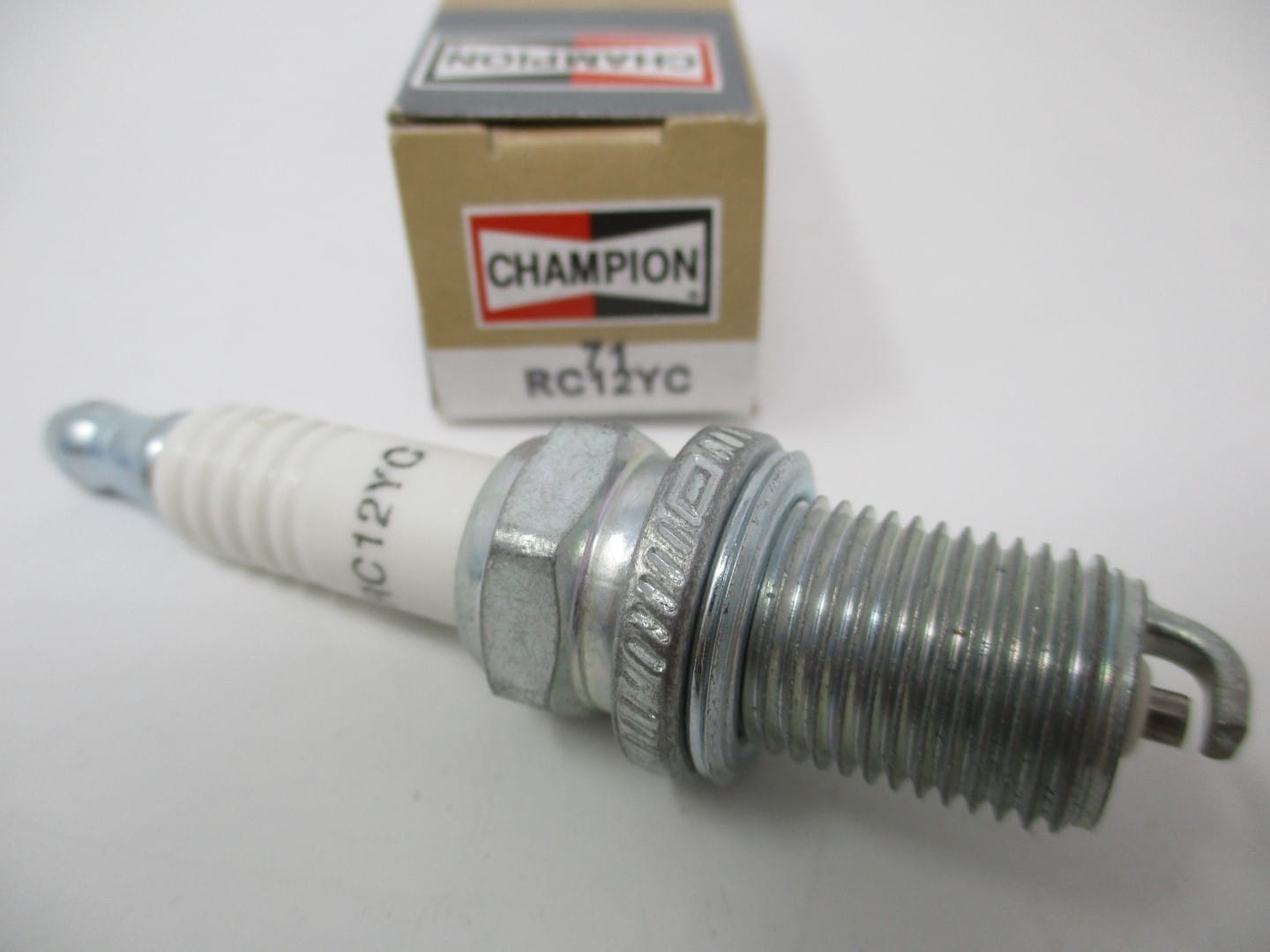 Genuine Champion Spark Plugs RC12YC 71G Copper Plus Nickel RC12 Cross NGK BKR5E 7938 - Image 3