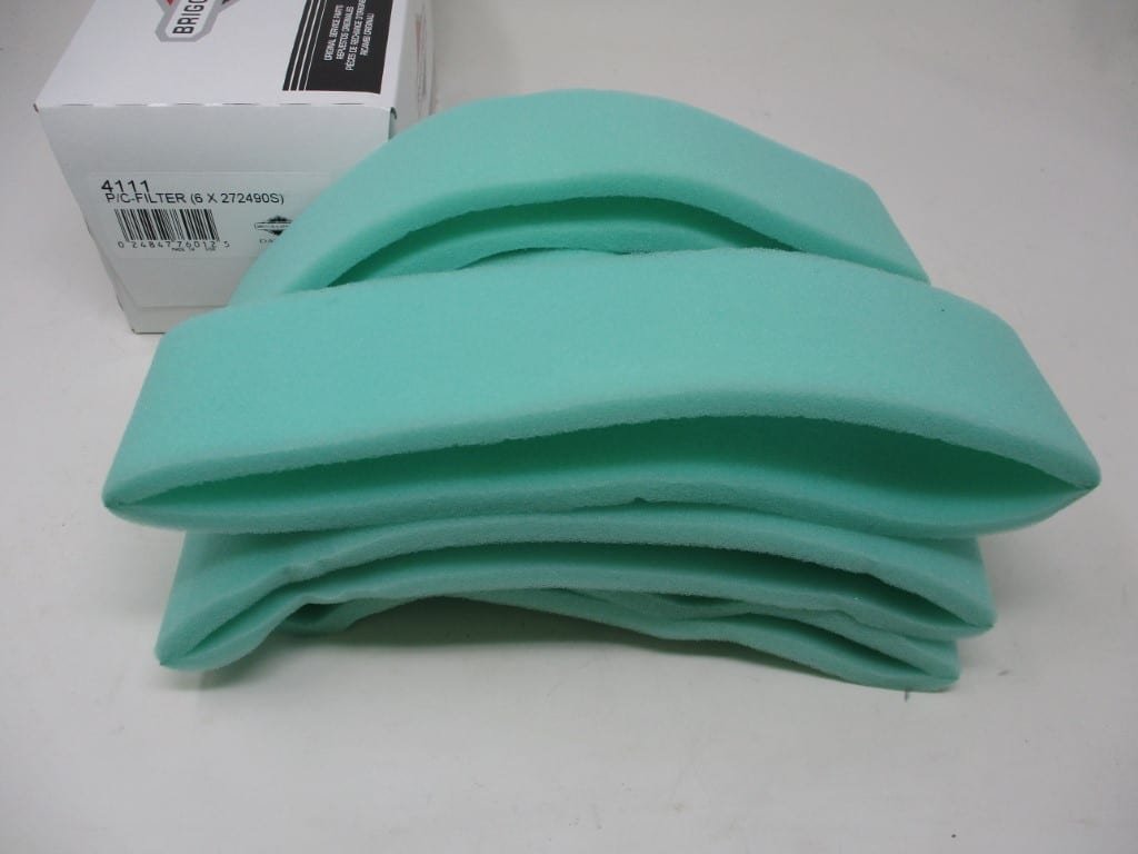 Genuine Briggs & Stratton 4111 Pre-Filter 6 Pack of 272490S