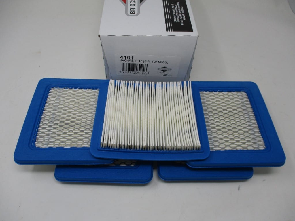 5 Genuine Briggs & Stratton 4101 Air Filter (5 pack of 491588S) - Image 3