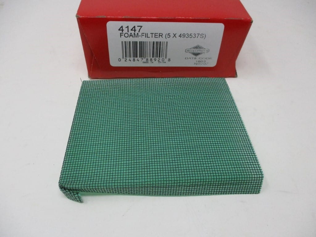 Genuine Briggs & Stratton 493537 Pre-Foam Filter 5 pack is a 4147
