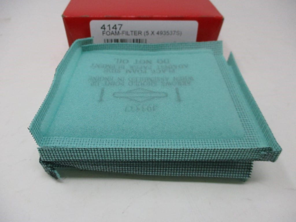 5 Genuine Briggs & Stratton 493537S / 4147 Pre-Foam Filter - Image 2