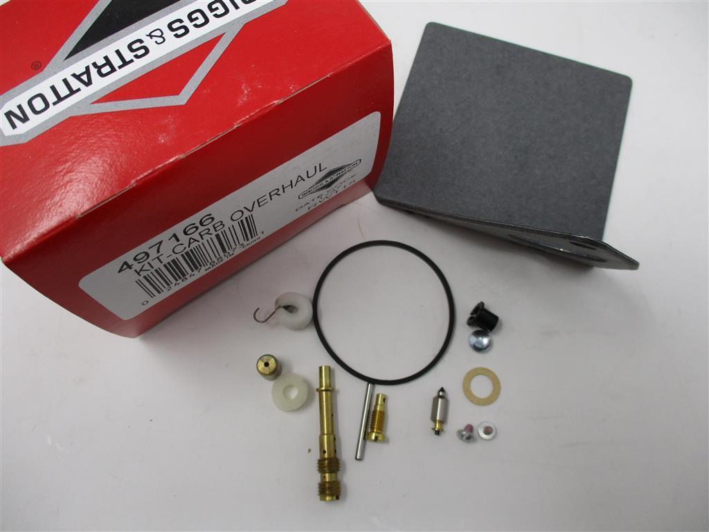 Genuine Briggs & Stratton 497166 Overhaul Rebuilt Kit for Carburetor 690115 - Image 3