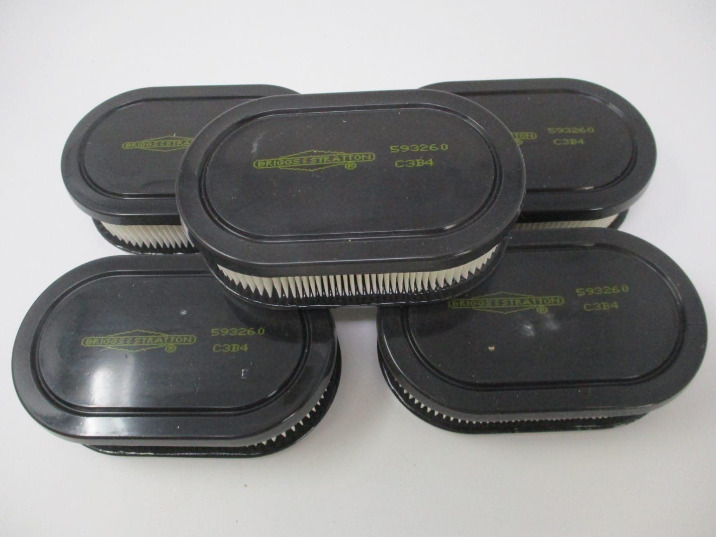 5 Packs Genuine Briggs & Stratton 593260 Air Filter 593260 798452 550e-550EX 4247