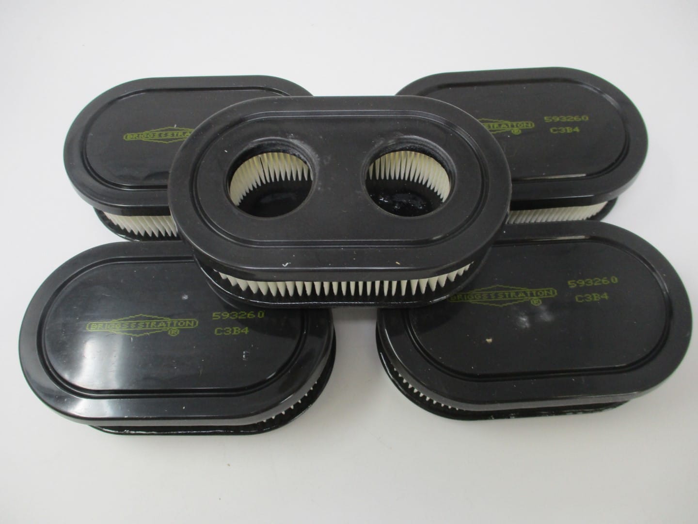 5 Genuine Briggs & Stratton 593260 Air Filter 593260 798452 550e-550EX 4247 - Image 3