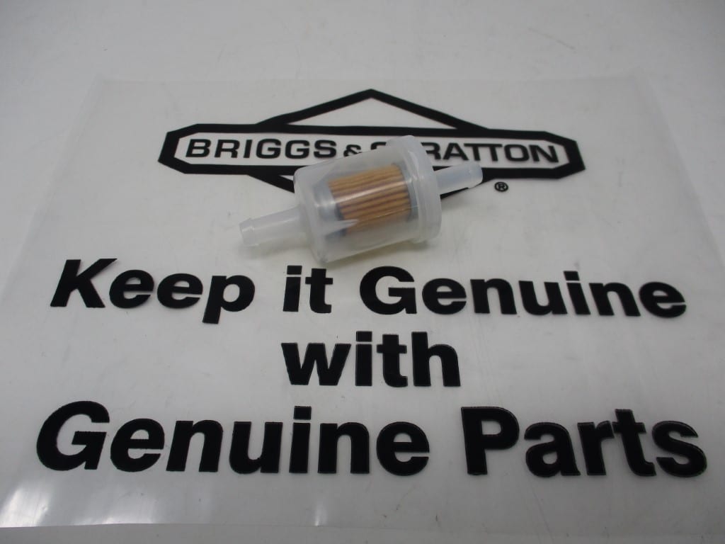 Genuine Briggs & Stratton 691035 1/4" X 1/4" Fuel Gas Filter 40 Micron 695666 493629 695666 - Image 3
