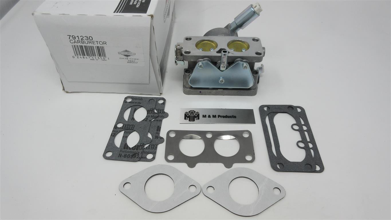 Genuine Briggs & Stratton 791230 Carburetor 699709, 499804 - Image 2