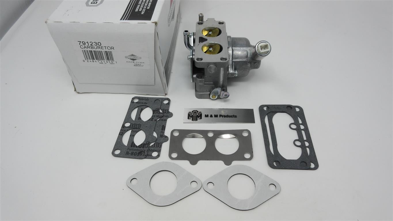 Genuine Briggs & Stratton 791230 Carburetor 699709, 499804 - Image 3