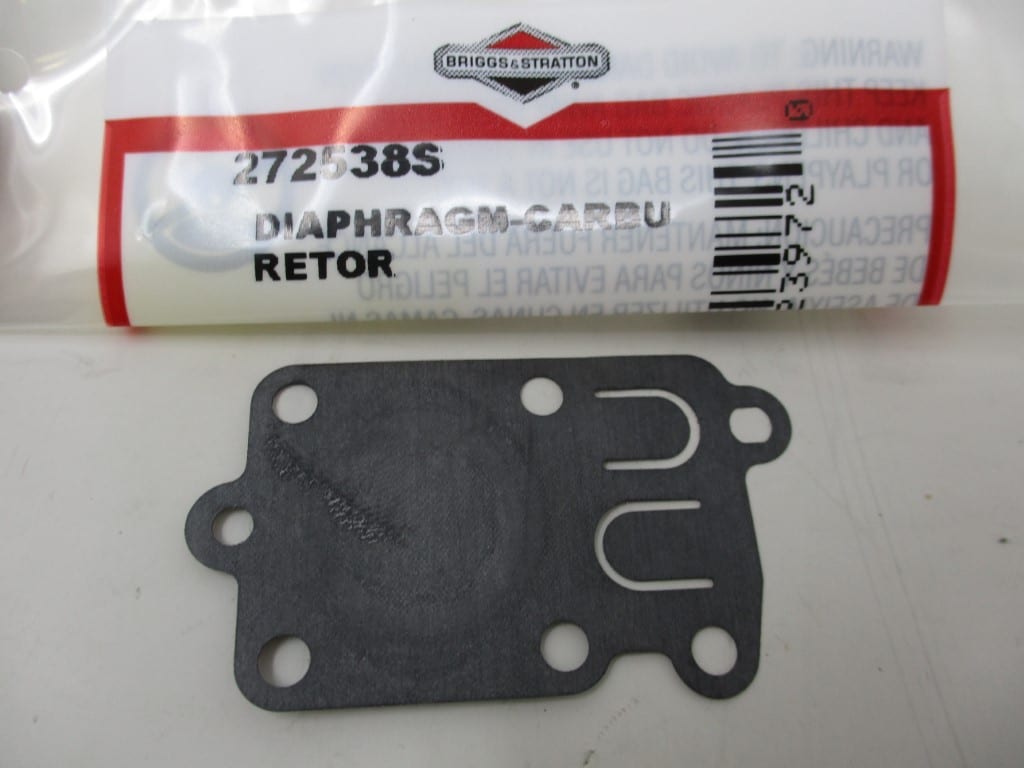 Genuine Briggs & Stratton 272538S Carburetor Diaphragm