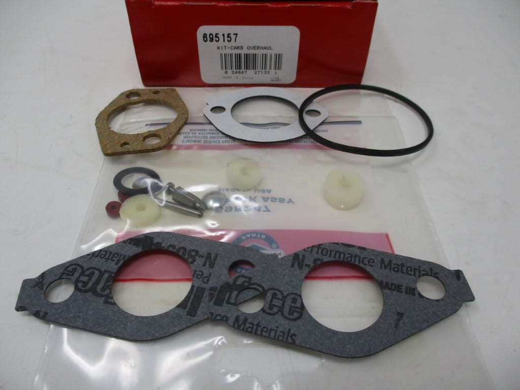 Genuine Briggs & Stratton 695157 Carburetor Overhaul Kit Rebuild Intek 6hp - Image 2