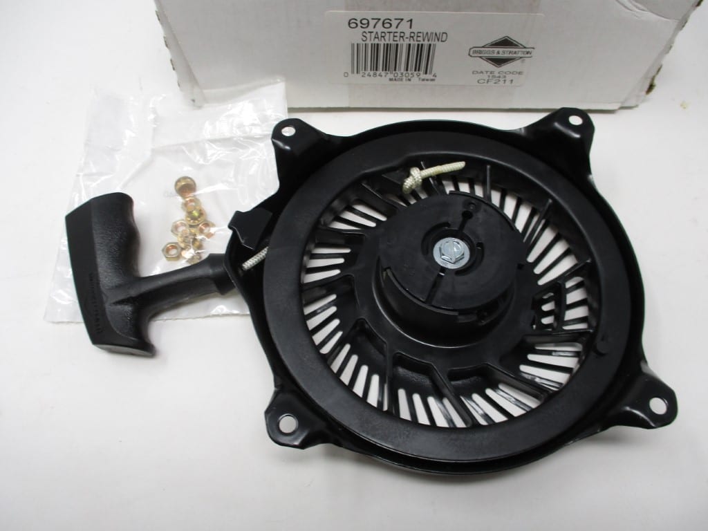 Genuine Briggs & Stratton 697671 Engine Recoil Starter 498031 498000 491963 - Image 3