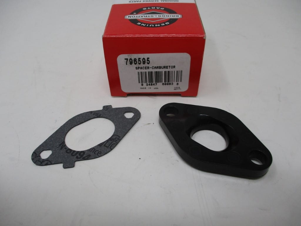 Genuine Briggs and Stratton 796595 Carburetor Spacer