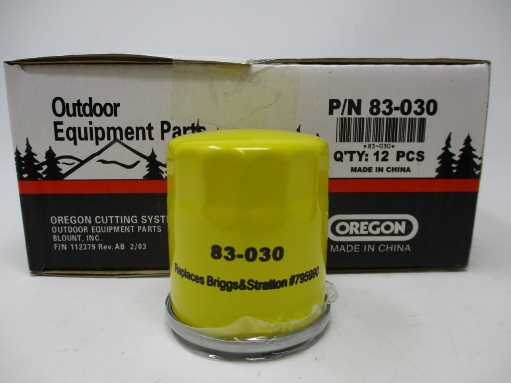 Oregon 83-030 Crosses to Briggs & Stratton 795990 Oil