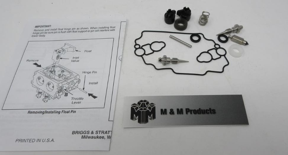 Genuine Briggs & Stratton 842873 Carburetor Overhaul Kit - Image 2