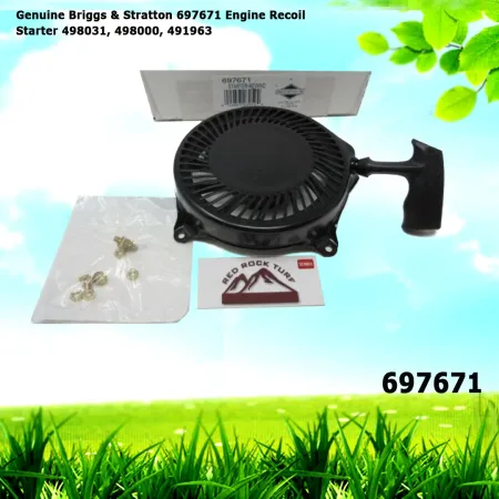 Genuine Briggs & Stratton 697671 Engine Recoil Starter 498031 498000 491963