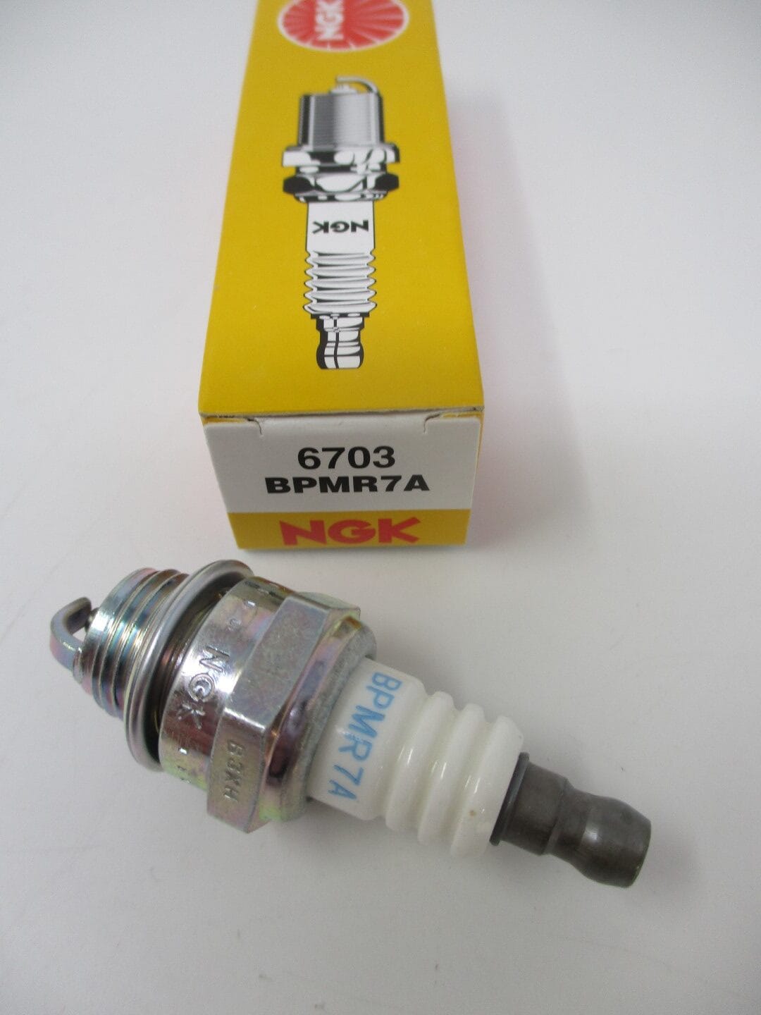 Genuine NGK 6703 BPMR7A Nickel Spark Plug Lawnmower