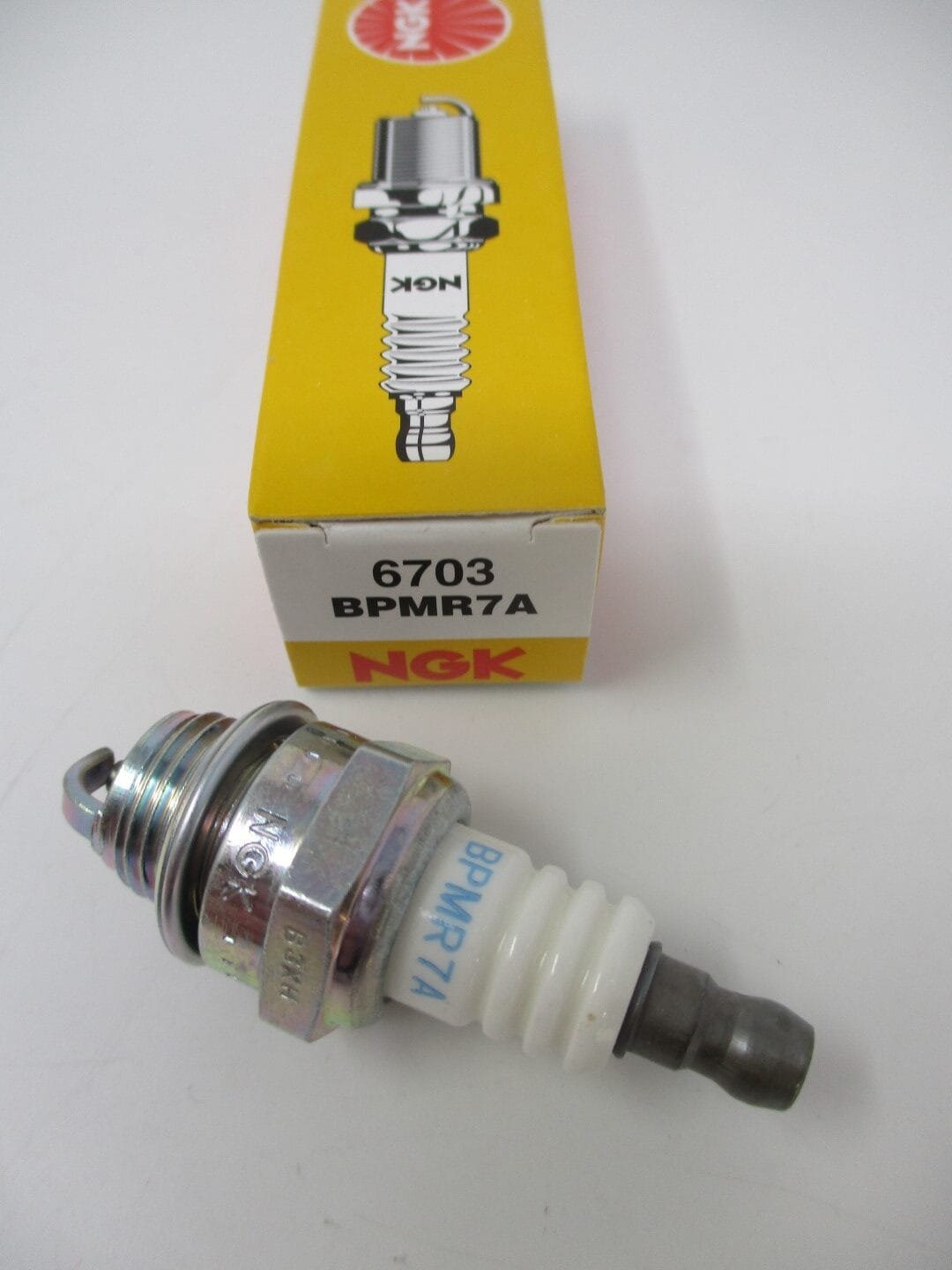 Genuine NGK 6703 BPMR7A Nickel Spark Plug Lawnmower