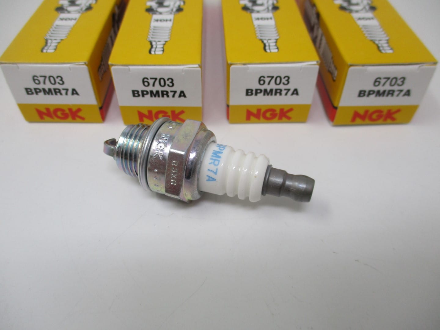 Genuine NGK 6703 BPMR7A Nickel Spark Plug Lawnmower - Image 6