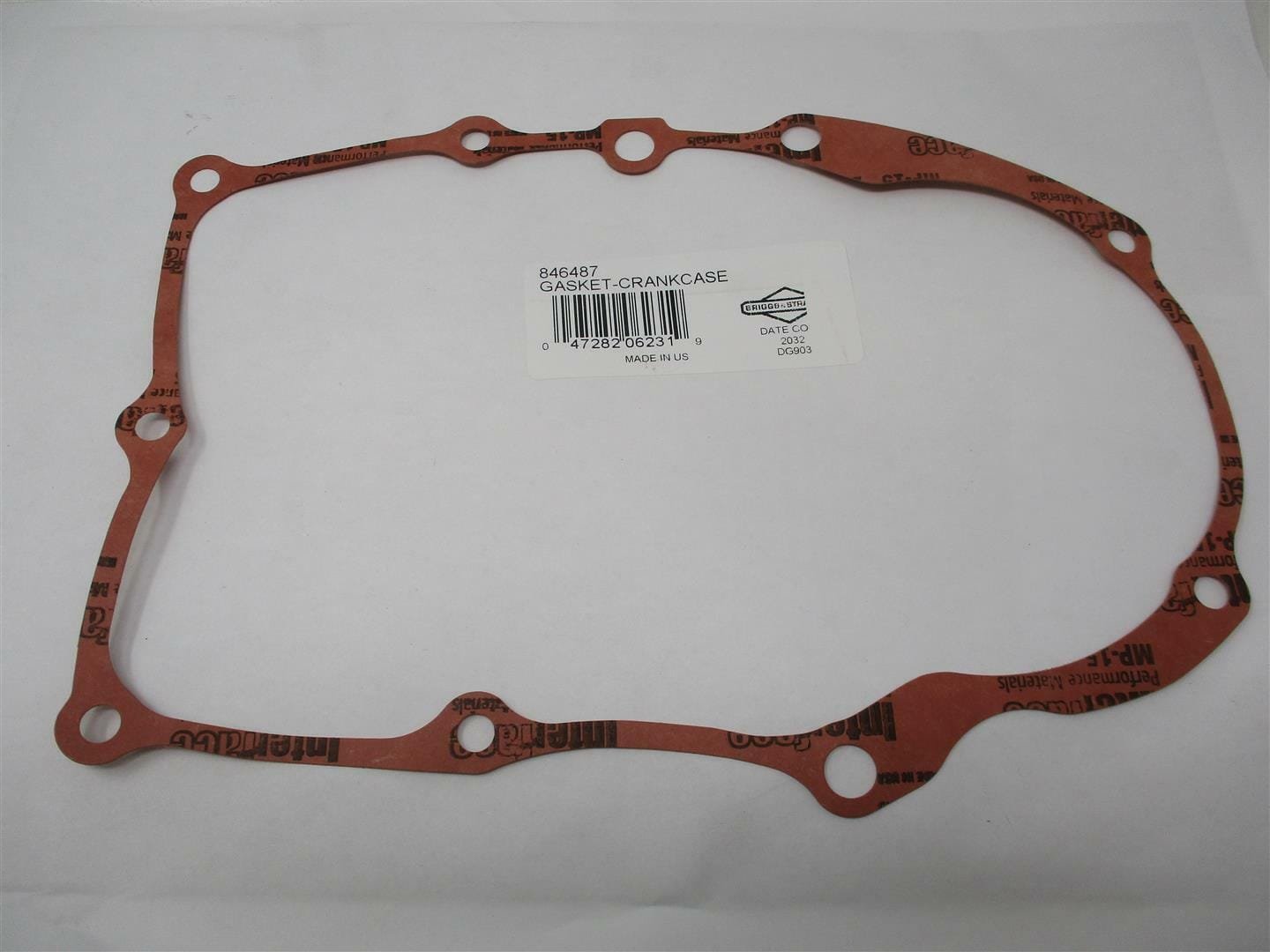 Genuine Briggs & Stratton 846487 Crankcase Gasket 294776 294777 295347 - Image 2