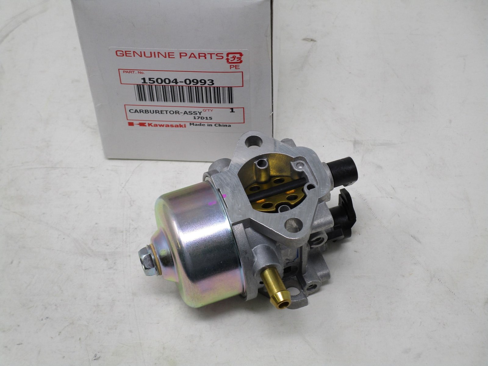 Genuine Kawasaki 15004-0993 Carburetor 15003-7132 15003-7110 FJ180V - Image 2