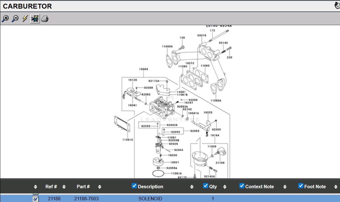 Genuine Kawasaki 21188-7003 Fuel Gas Solenoid FH601V FH641V FH680V FH721V FH770V - Image 6