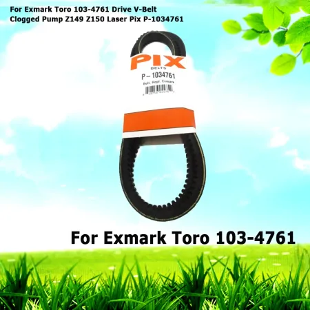 For Exmark Toro 103-4761 Drive V-Belt Clogged Pump Laser