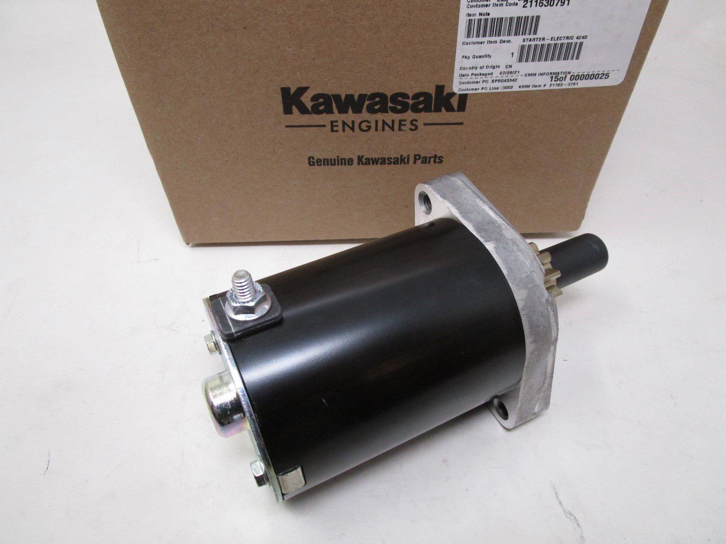 Genuine Kawasaki 21163-0791 Starter 21163-0749 21163-7035 FS600V FS651V FS730V - Image 5