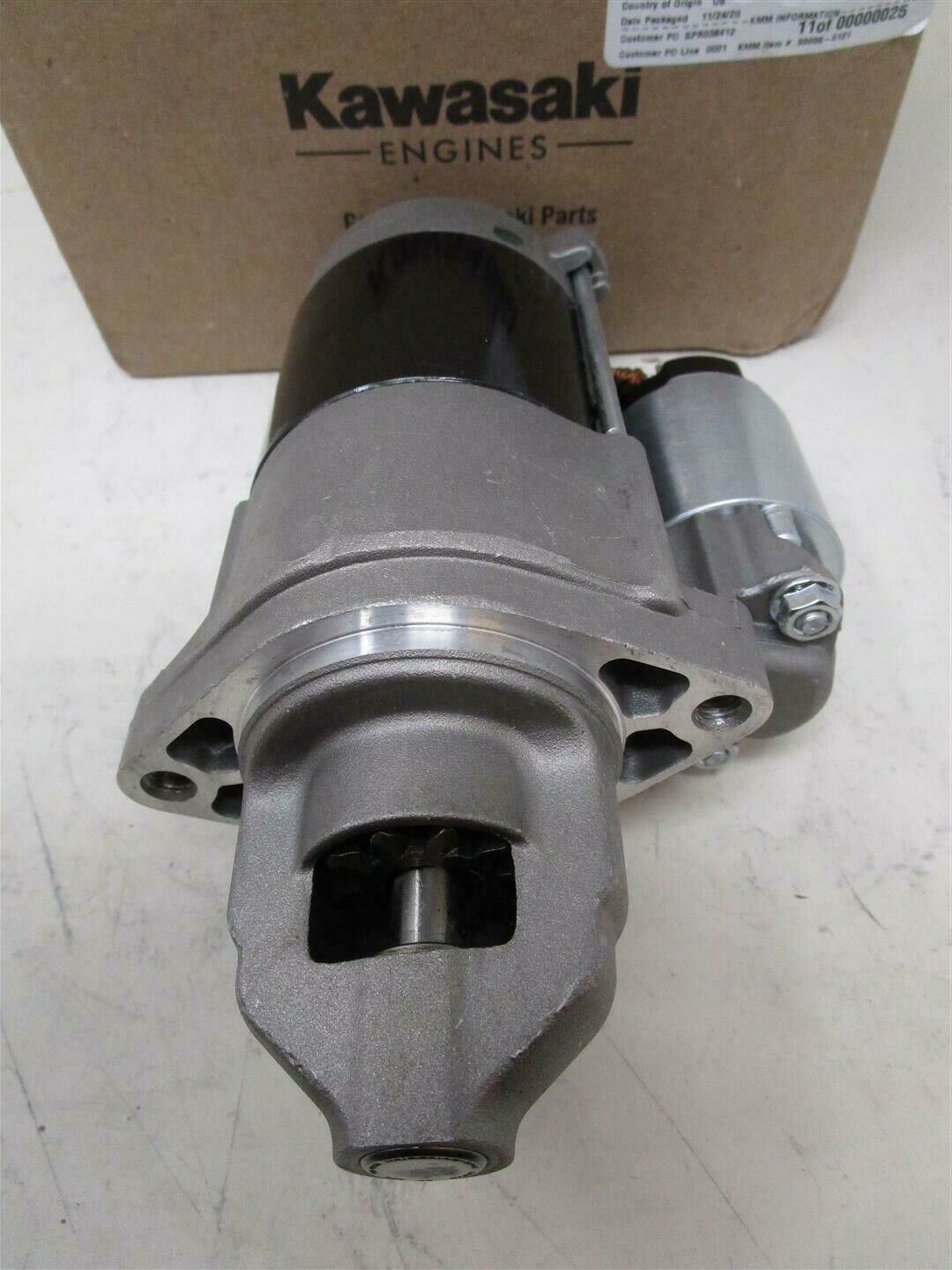 Genuine Kawasaki 99996-6121 Starter 21163-0757 FX801 FX850 FX921 FXT00V - Image 4