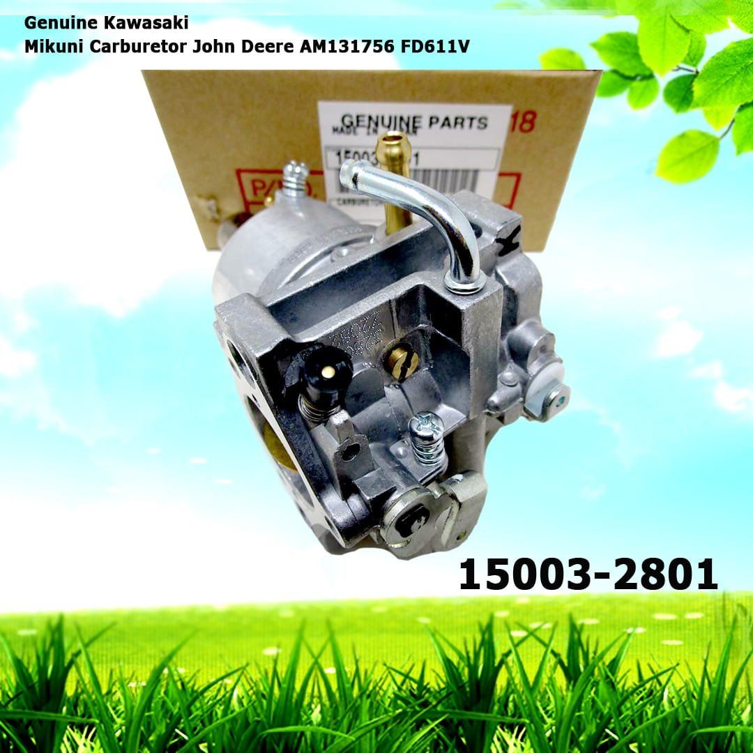 Genuine Kawasaki 15003-2801 Mikuni Carburetor John Deere AM131756, FD611V