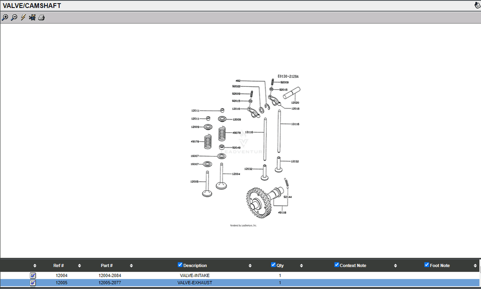 Genuine Kawasaki 12005-2077 Exhaust Valve FC290V FE290D FE290 - Image 5