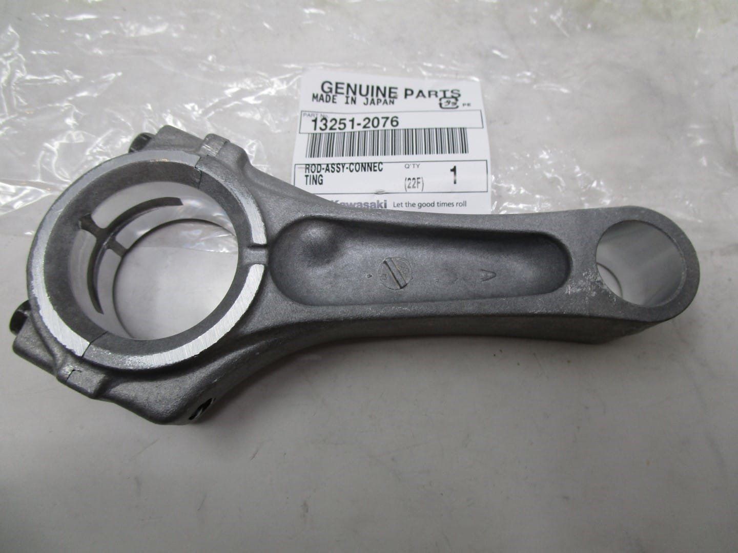 Genuine Kawasaki 13251-2076 Connecting Rod Arm for FE350D, FE400D Superseded 13251-6059