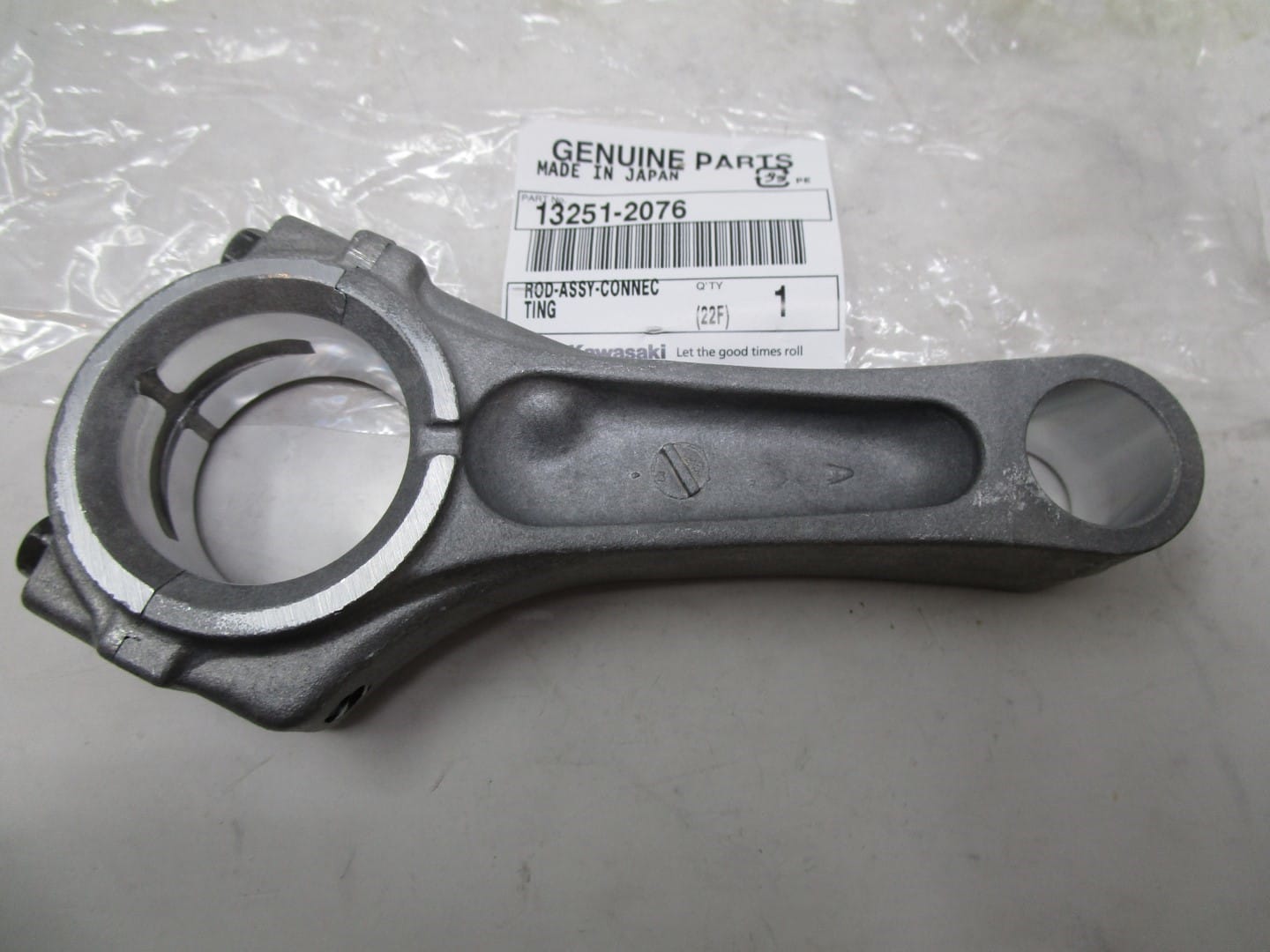 Genuine Kawasaki 13251-2076 Connecting Rod Arm for FE350D, FE400D Superseded 13251-6059