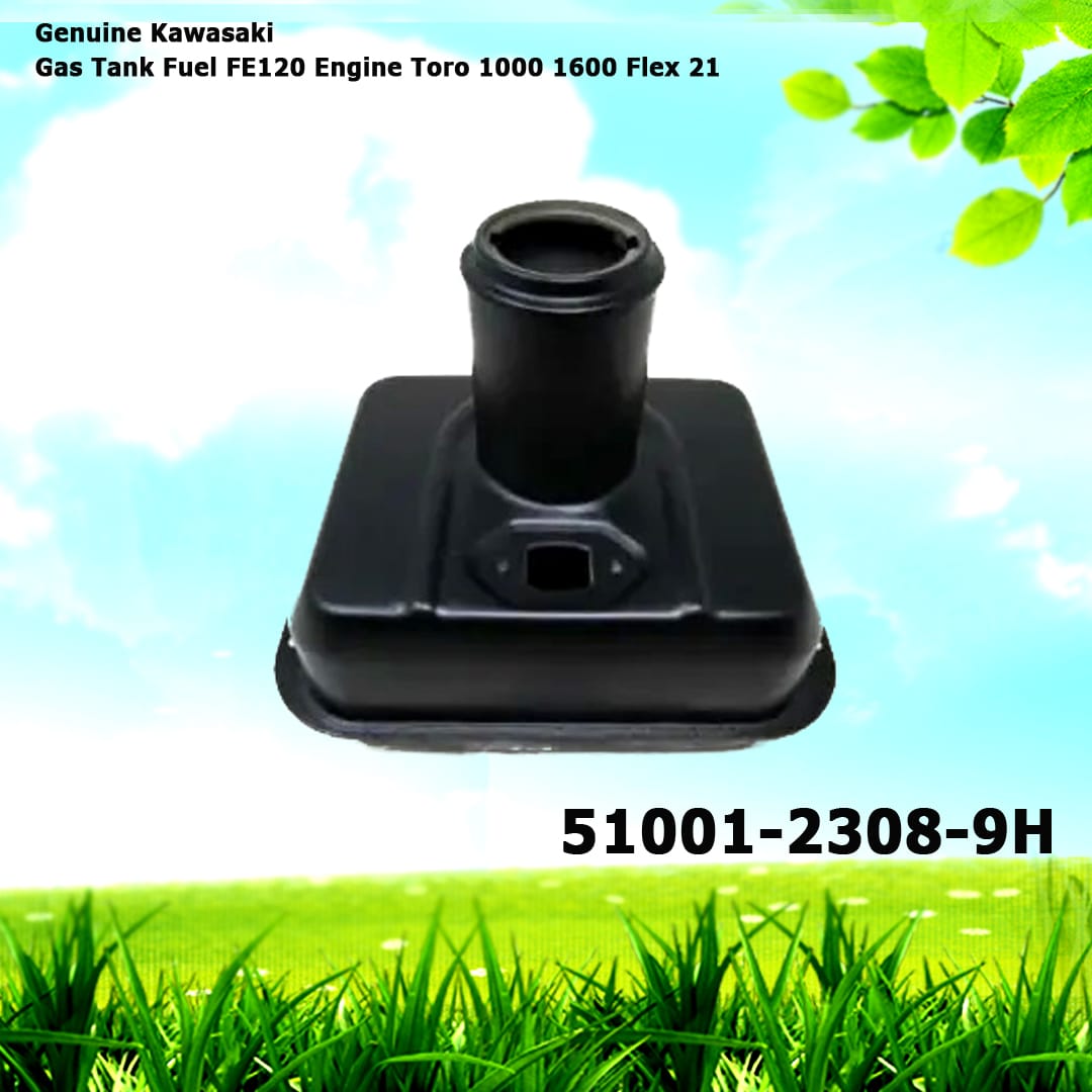 Genuine Kawasaki 51001-2308-9H Gas Tank Fuel FE120D Engine Toro 1000 1600 Flex 21