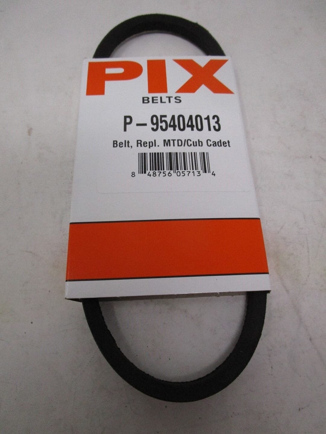 For MTD & Cub Cadet 954-04013, Snow Thrower 3/8" X 21" V-Belt in a Pix P-95404013