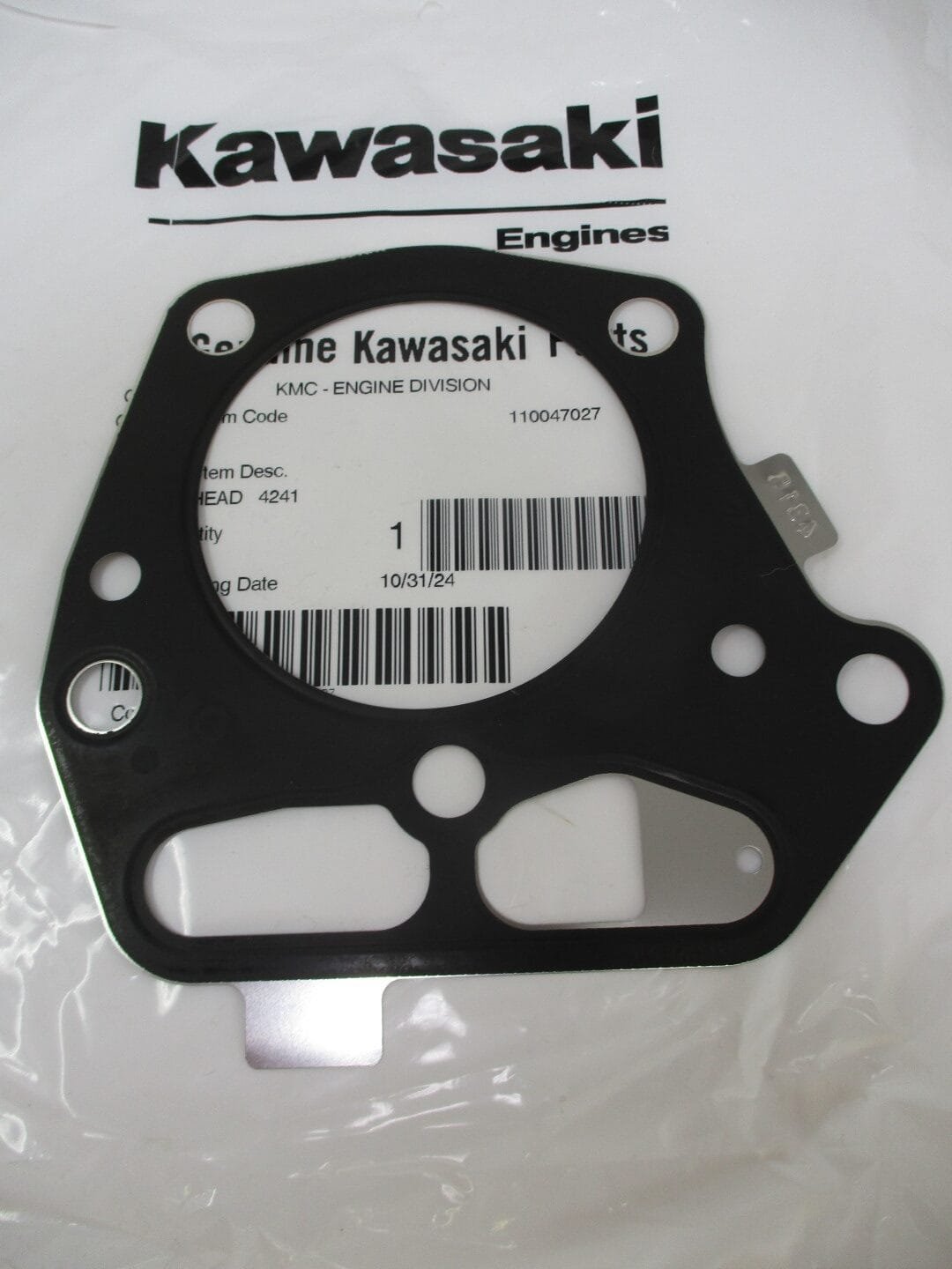 Genuine Kawasaki 11004-7027 Cylinder Head Gasket FX600V FX541V FX481V - Image 4