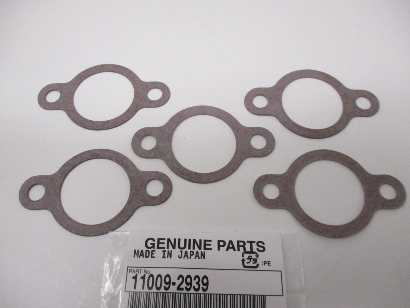 5 Genuine Kawasaki 11009-2939 Insulator Gasket FE290D FE350D FE400D - Image 2