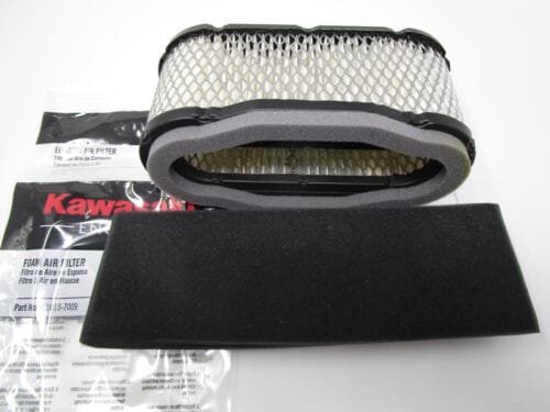 Genuine Kawasaki 11013-7027 Air Filter & 11013-7009 Pre FH601V, FH641V, FH721V,