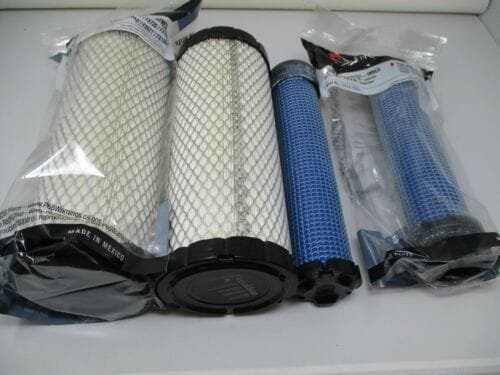 2 Genuine Kawasaki Inner Air Filter 11013-7044 & 11013-7045 Donaldson Kohler 25-083-01-S