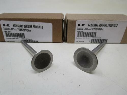 Genuine Kawasaki Exhaust Valves 12005-7001 & Intake 12004-7001 FH451V FH500V