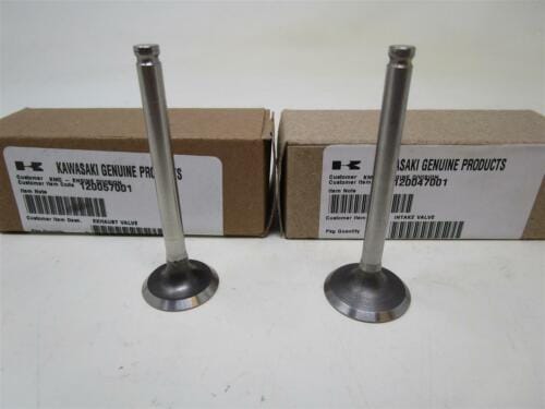 Genuine Kawasaki Exhaust Valves 12005-7001 & Intake 12004-7001 FH451V FH500V