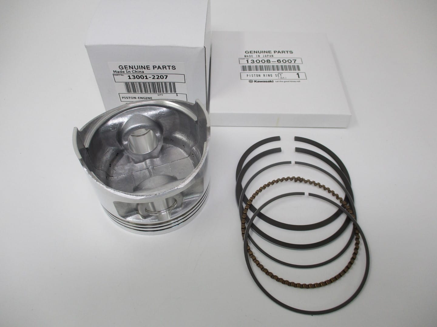 Genuine Kawasaki 13001-2207 13008-6007 Piston & Rings STD FE290D FD711D FD750D - Image 7