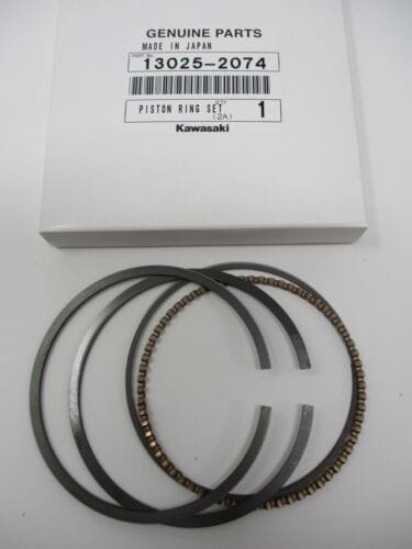 Genuine Kawasaki Piston Rings 13025-2074 OS 0.50 Oversize FD711D, FD750D, FE290D