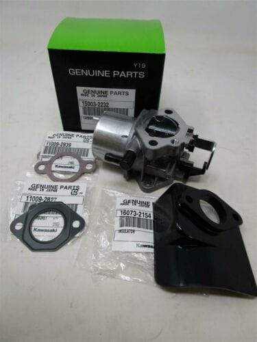 Genuine Kawasaki 15003-2232 Carburetor 11009-2939 1009-2827 16073-2154 Gaskets FE350D