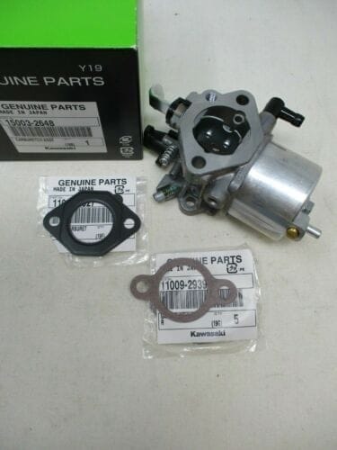 Genuine Kawasaki Carburetor 15003-2648 Gasket 11009-2827 1009-2939 FE350D