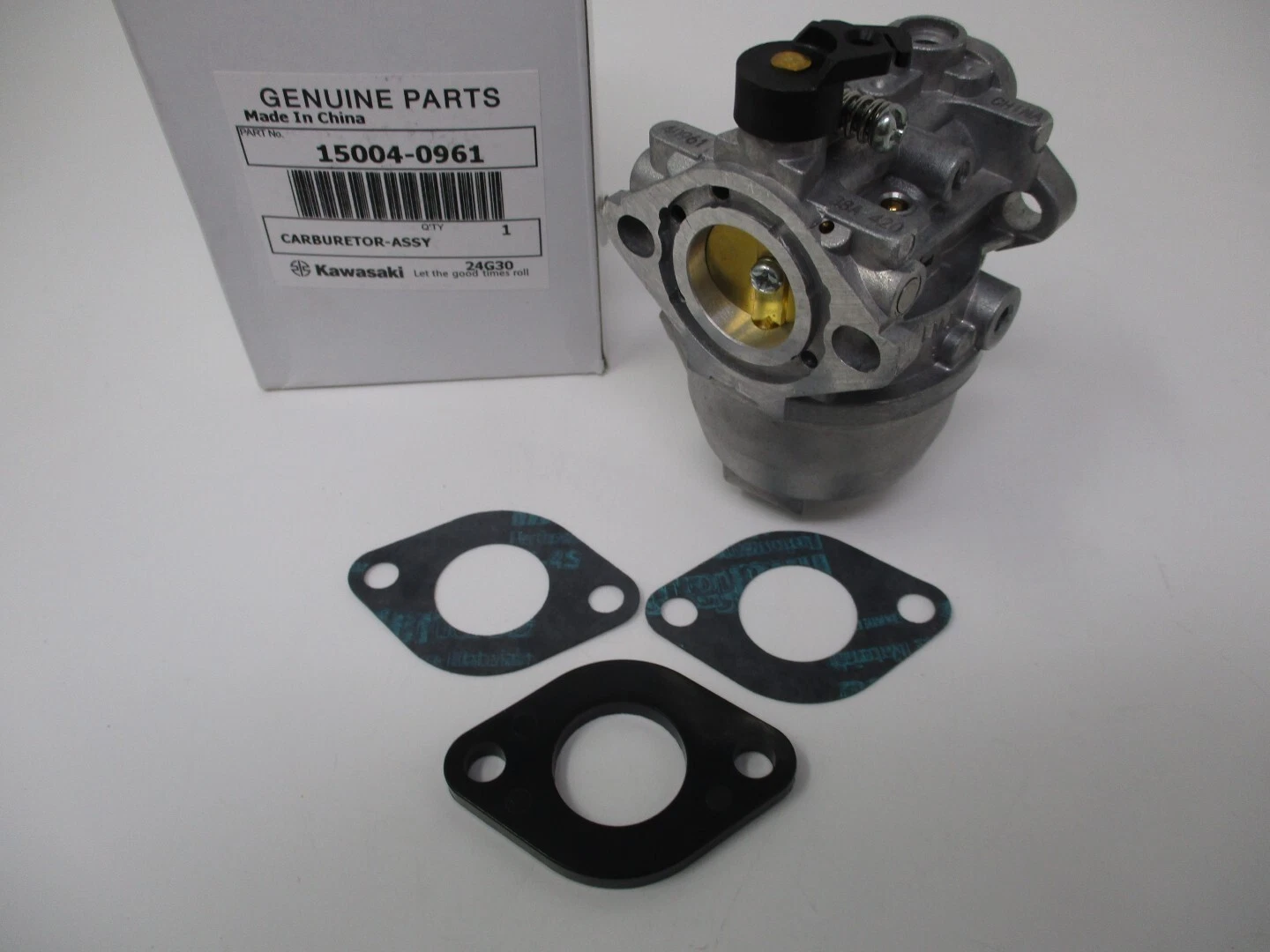 Genuine Kawasaki 15004-0961 Walbro Carburetor 2 11061-2215 16073-2240 Insulator Gasket FJ180V - Image 8