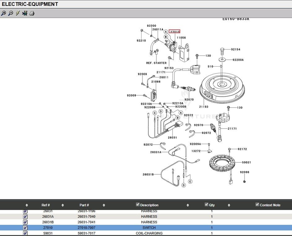 2 Genuine Kawasaki 27010-7007 Starter Solenoid FR651V FR691V FS481V FS600V FX691 - Image 5