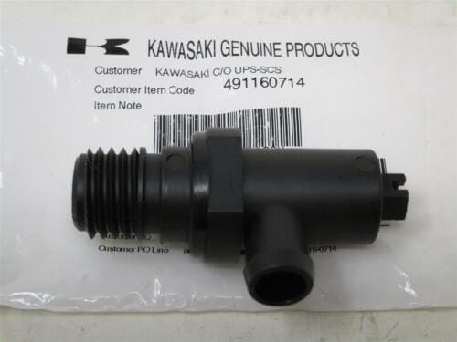 Genuine Kawasaki Oil Drain Valve Assy. 49116-0714 FS541V FS730V FX801V FX850V