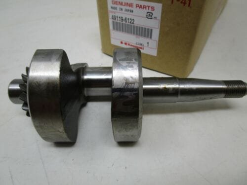 Kawasaki Crankshaft 49119-6122 for FE120G Toro 1000 or Flex 21 Walking Greens Mower