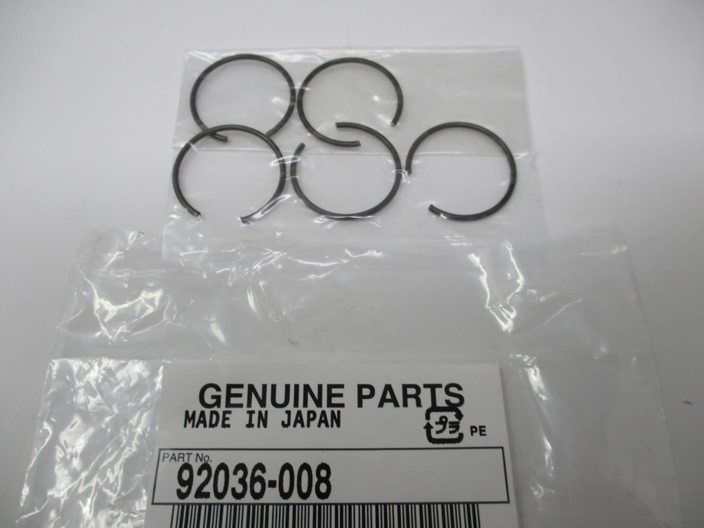 5 Genuine Kawasaki 92036-008 Snap-Rings Piston Pin FD671V FD711D FD750D FE290D - Image 4