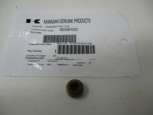 Genuine Kawasaki Oil Seal 92049-7020 FX751V, FX801V, FX850V, FX921V